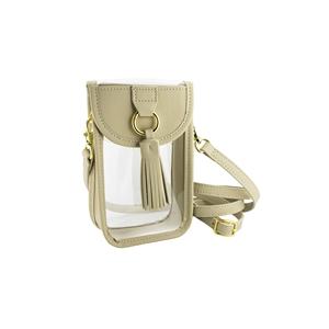 KADOU BOUTIQUE Clear Cell Phone Crossbody Bag — alternative angle