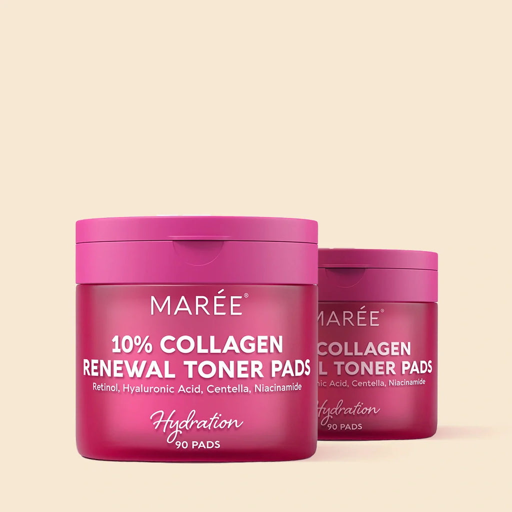 Maree Collagen & Retinol Toner Pads — color detail