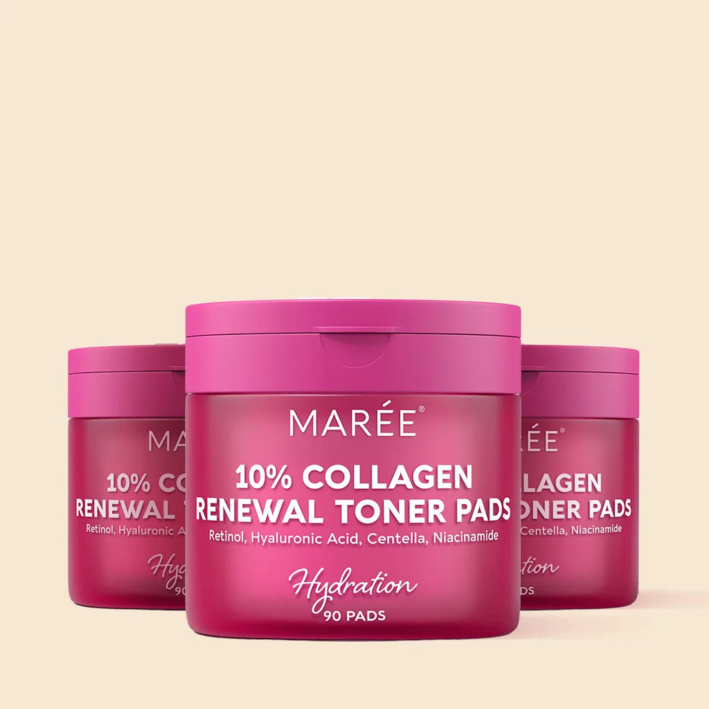 Maree Collagen & Retinol Toner Pads — packaging