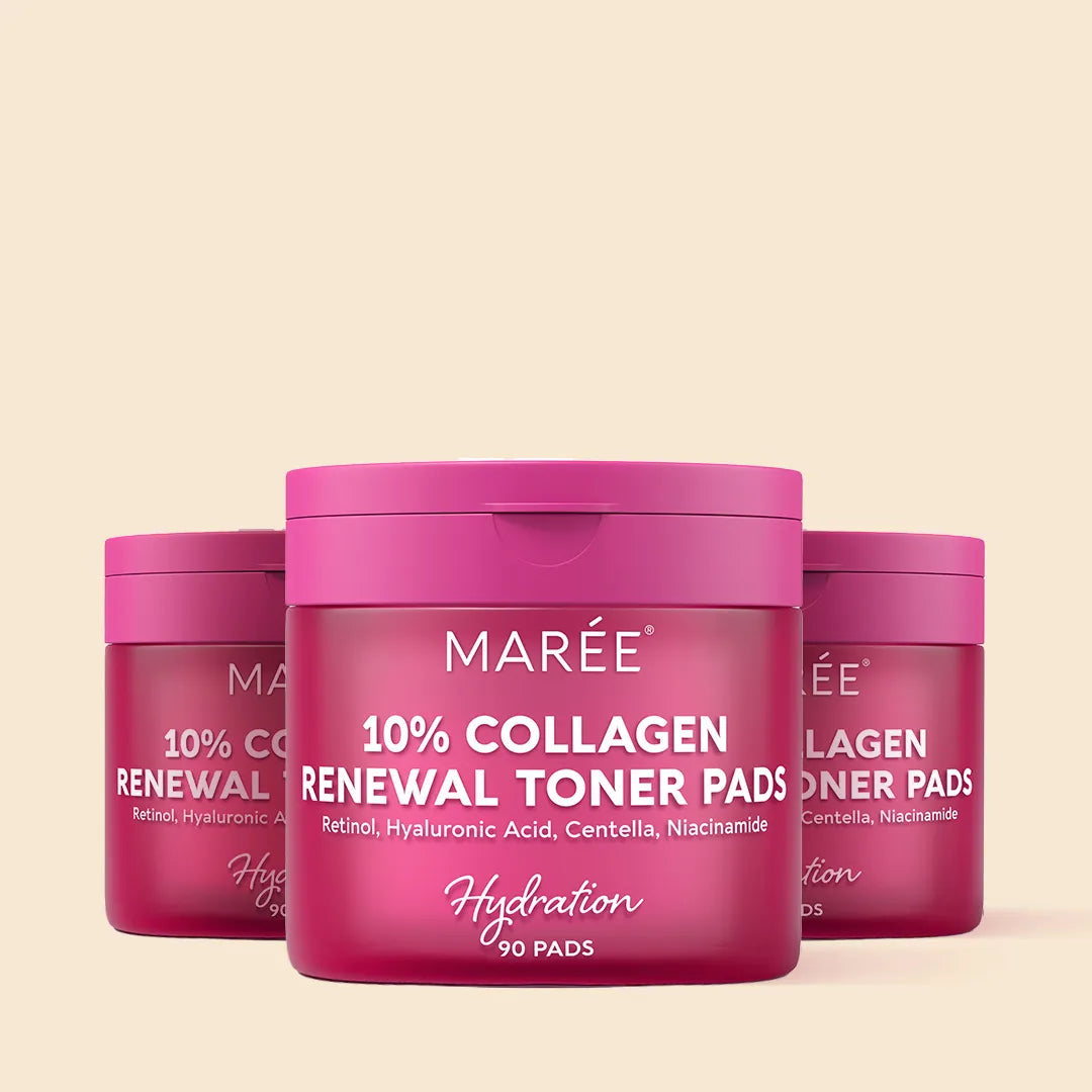 Maree Collagen & Retinol Toner Pads — packaging