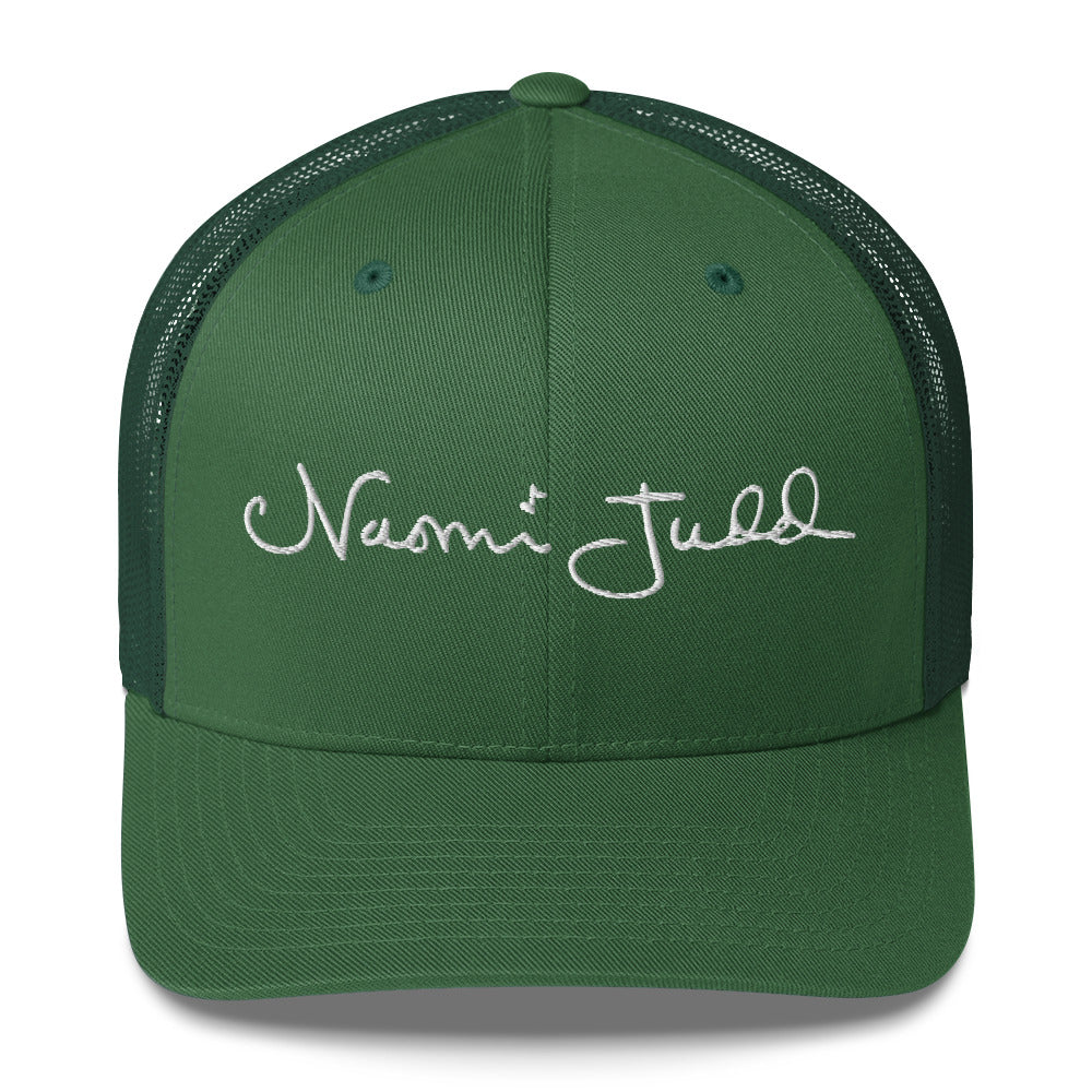 Naomi Judd Legacy Signature Trucker Cap — alternative angle