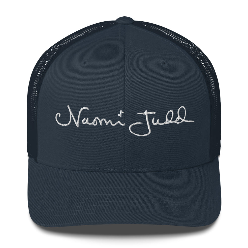 Naomi Judd Legacy Signature Trucker Cap — side view