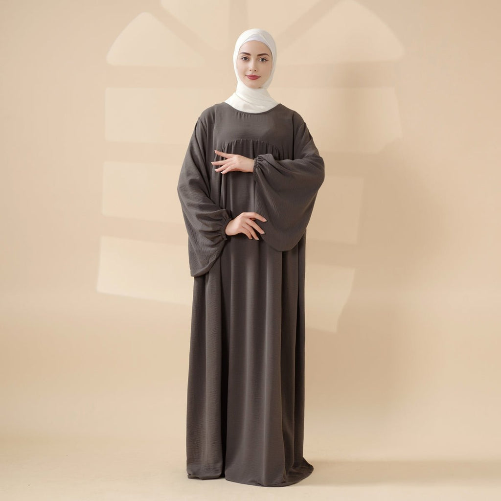 Mariam's Collection Reversible Abaya Made With Crepe Fabric (MA035) — size reference