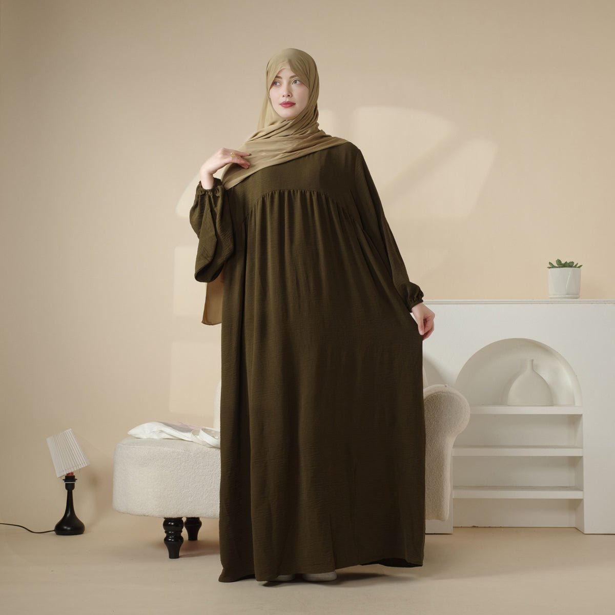 Mariam's Collection Reversible Abaya Made With Crepe Fabric (MA035) — abaya category context