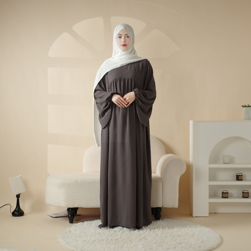 Mariam's Collection Reversible Abaya Made With Crepe Fabric (MA035) — main product shot