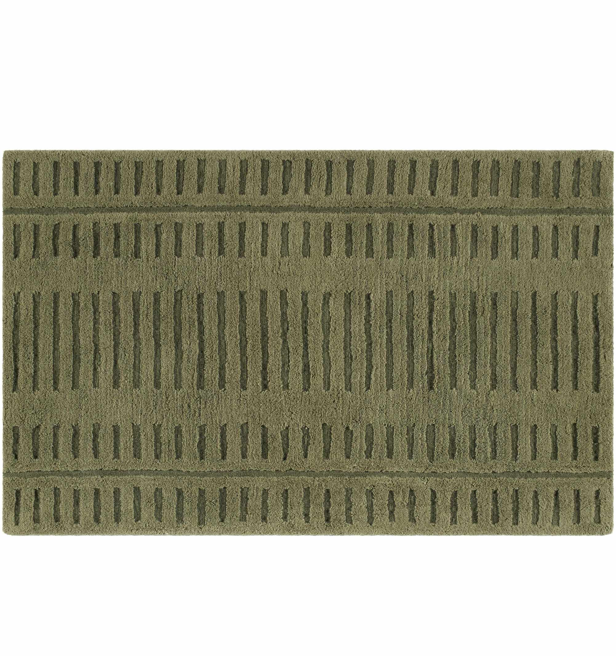 Washable Wool Rug - Green - Clearance – Boutique Rugs, view 3