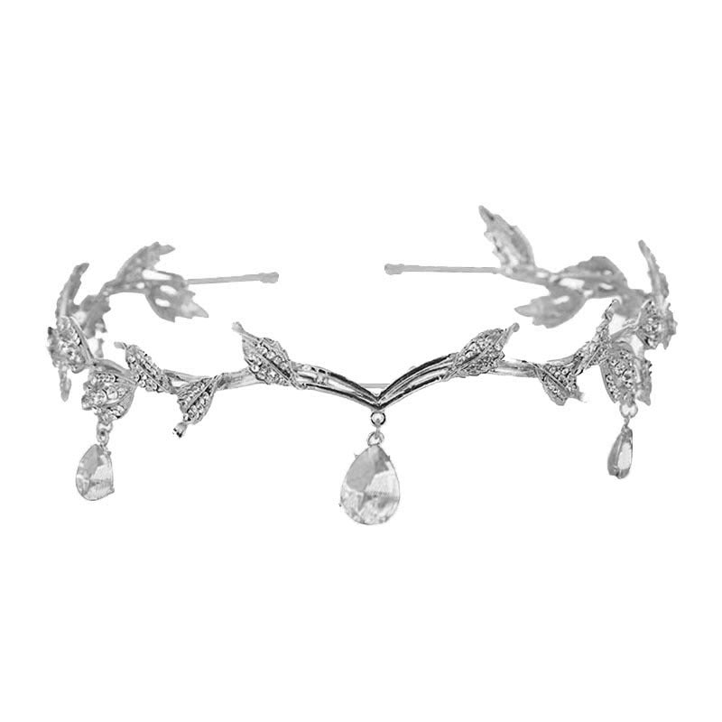 Mariam's Collection Rhinestone-Encrusted Hair Clip with Forehead Pendant Accent (MAC329) — main product shot