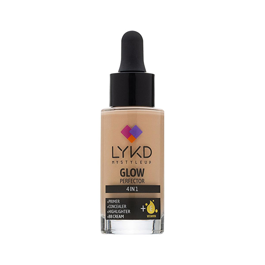 LYKD 4-in-1 Foundation Makeup - Natural Glow, Long-Lasting, Moisturizing Foundation for Radiant Complexion