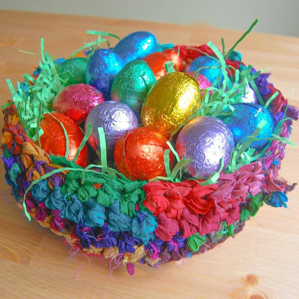 Darn Good Yarn Ribbon Nesting Baskets Kit — lifestyle worn / used context