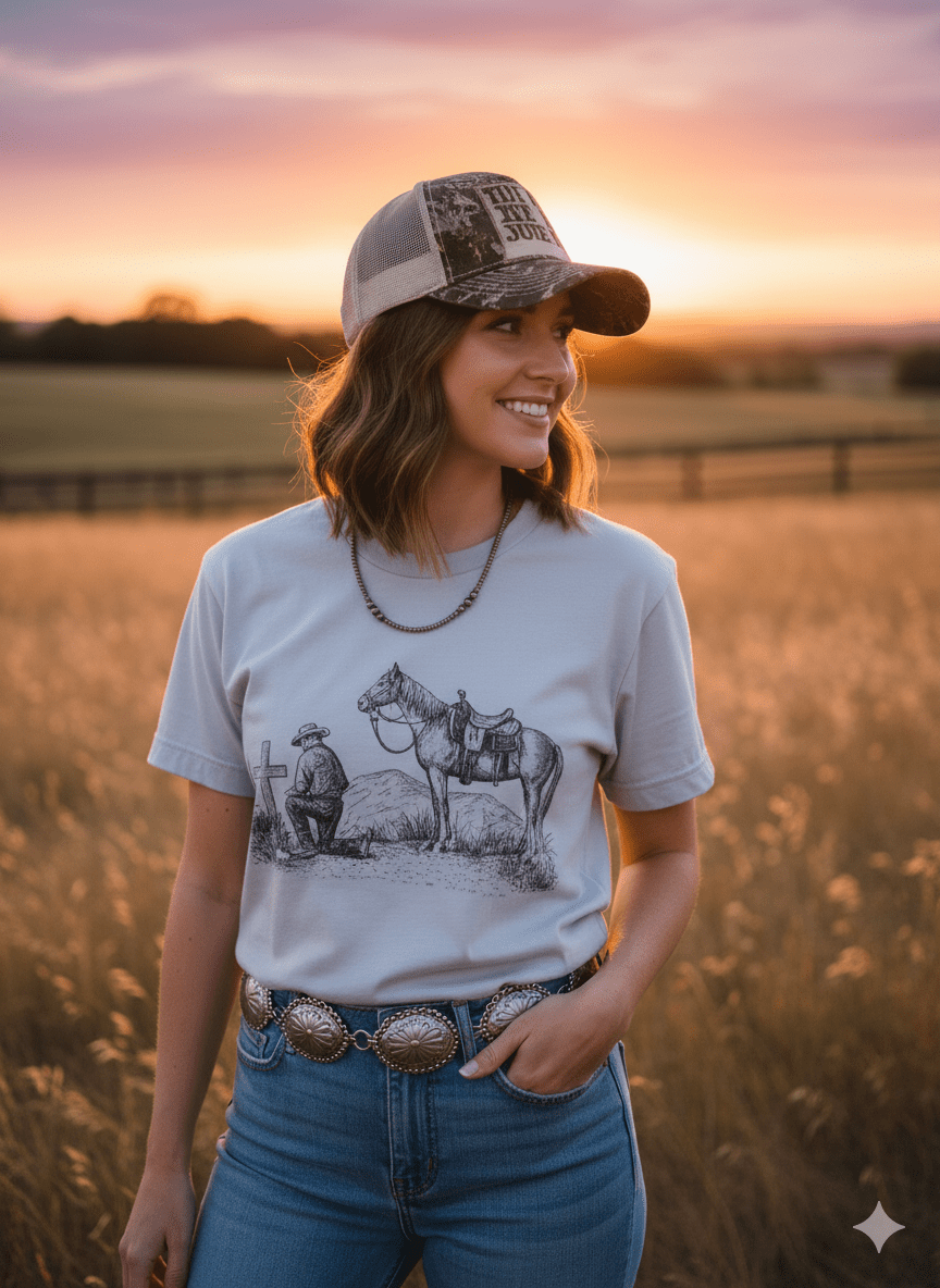 Wild Junkie Rider's Rest Graphic Tee — construction detail