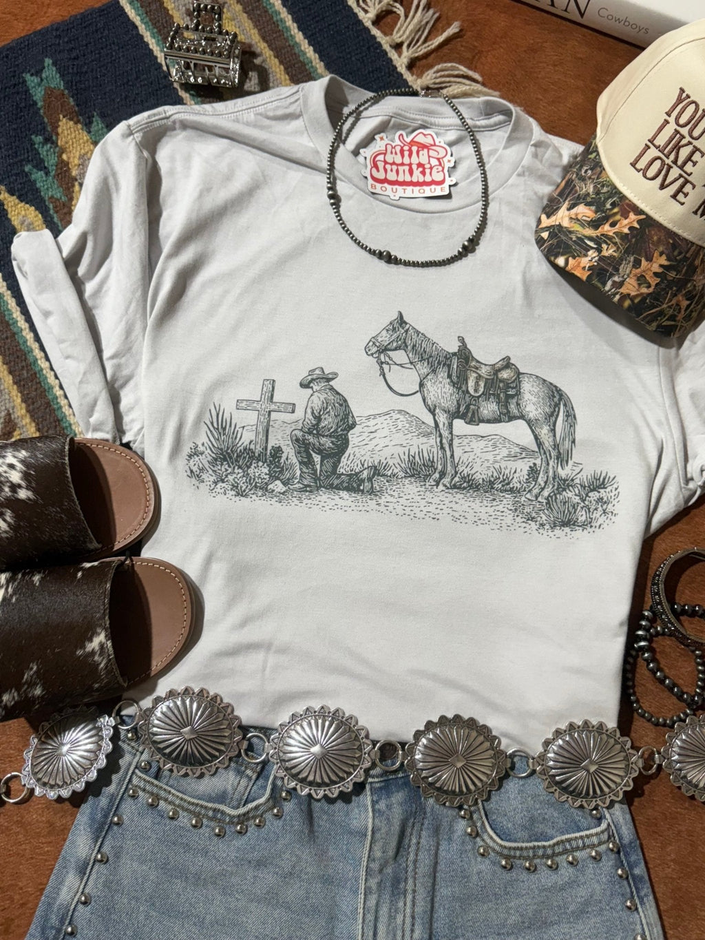 Wild Junkie Rider's Rest Graphic Tee — main product shot