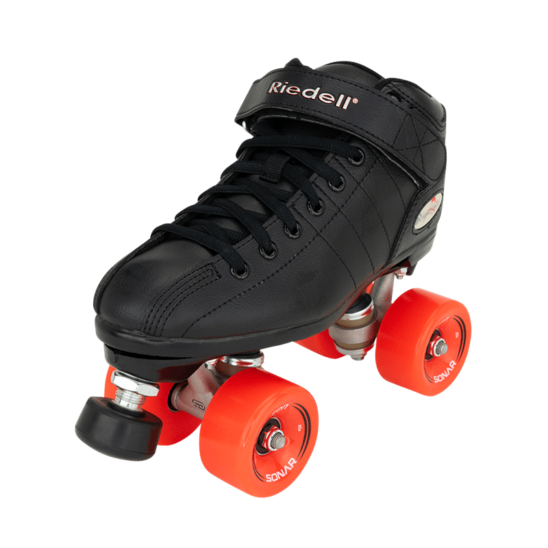 Riedell R3 Outdoor Quad Roller Skate Medium - Black