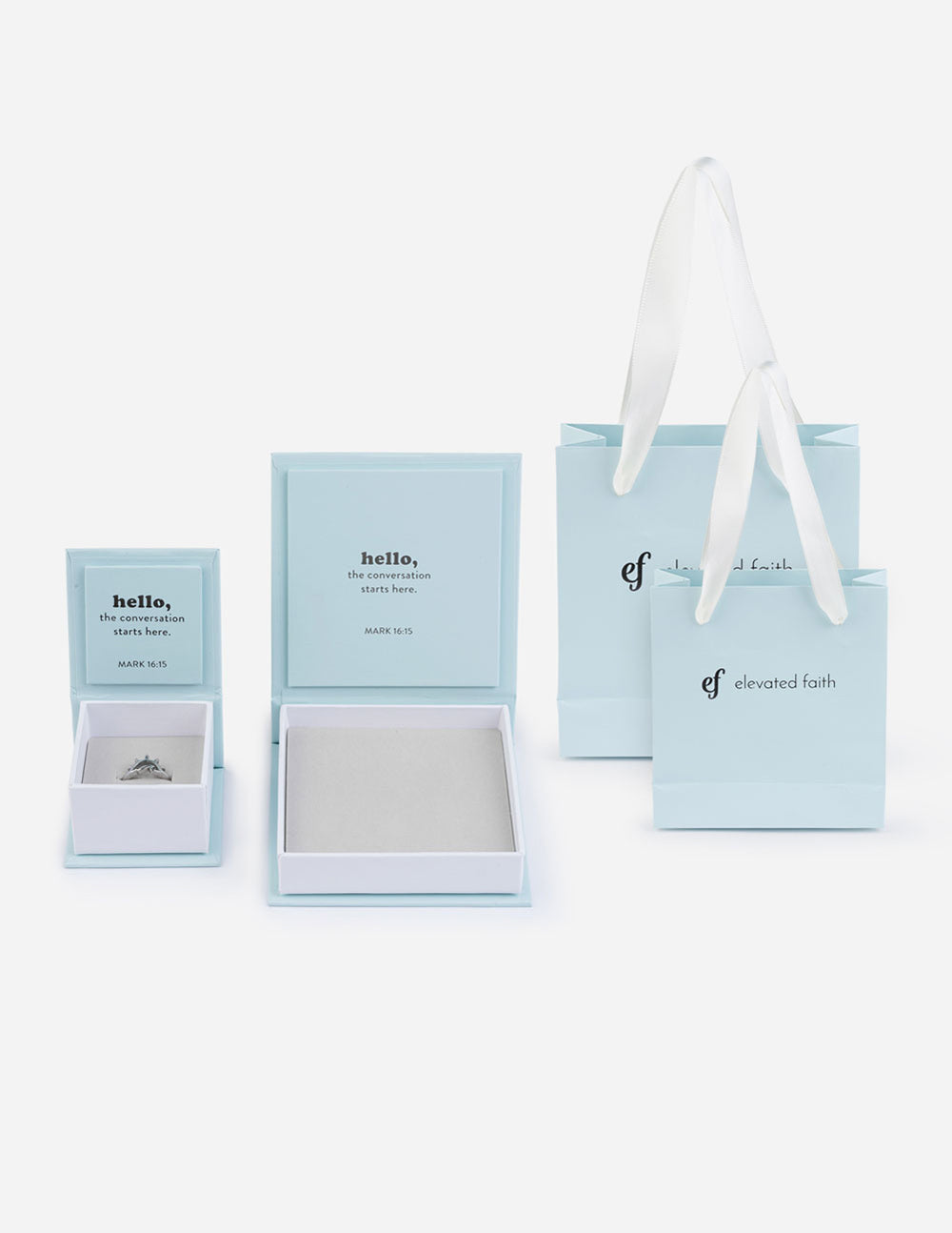 Elevated Faith Ring Gift Packaging — side view