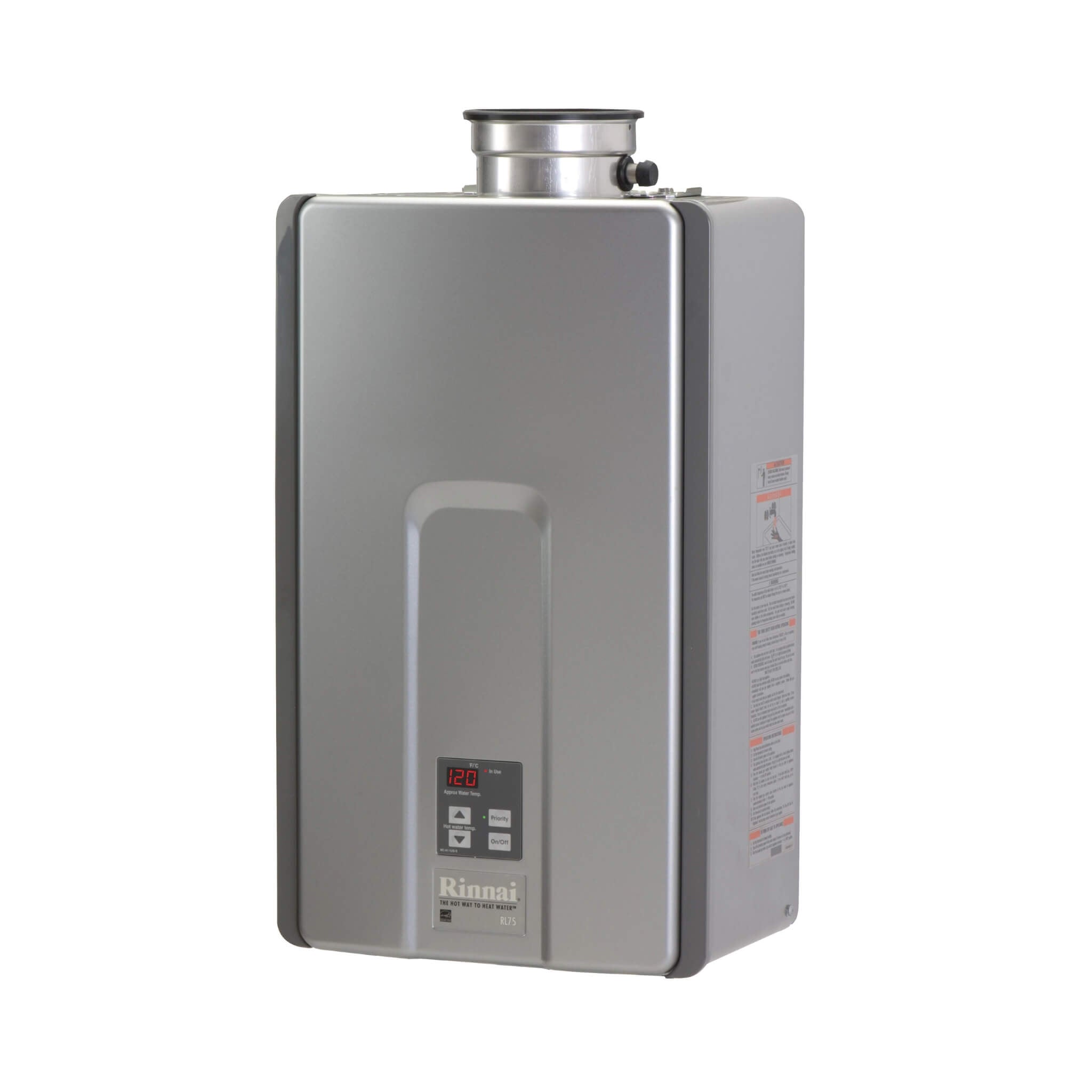 RN 9.8 GPM Indoor High-Efficiency Non-Condensing Tankless Liquid Propane Water Heater (SAK93574) – SAKSBY WHOLESALE, view 5