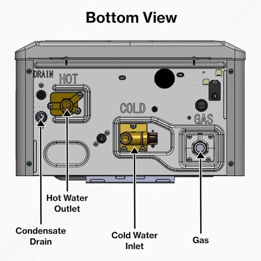 RN 11.0 GPM Outdoor Commercial High-Efficiency Tankless Water Heater (SAK75016) – SAKSBY WHOLESALE, view 8