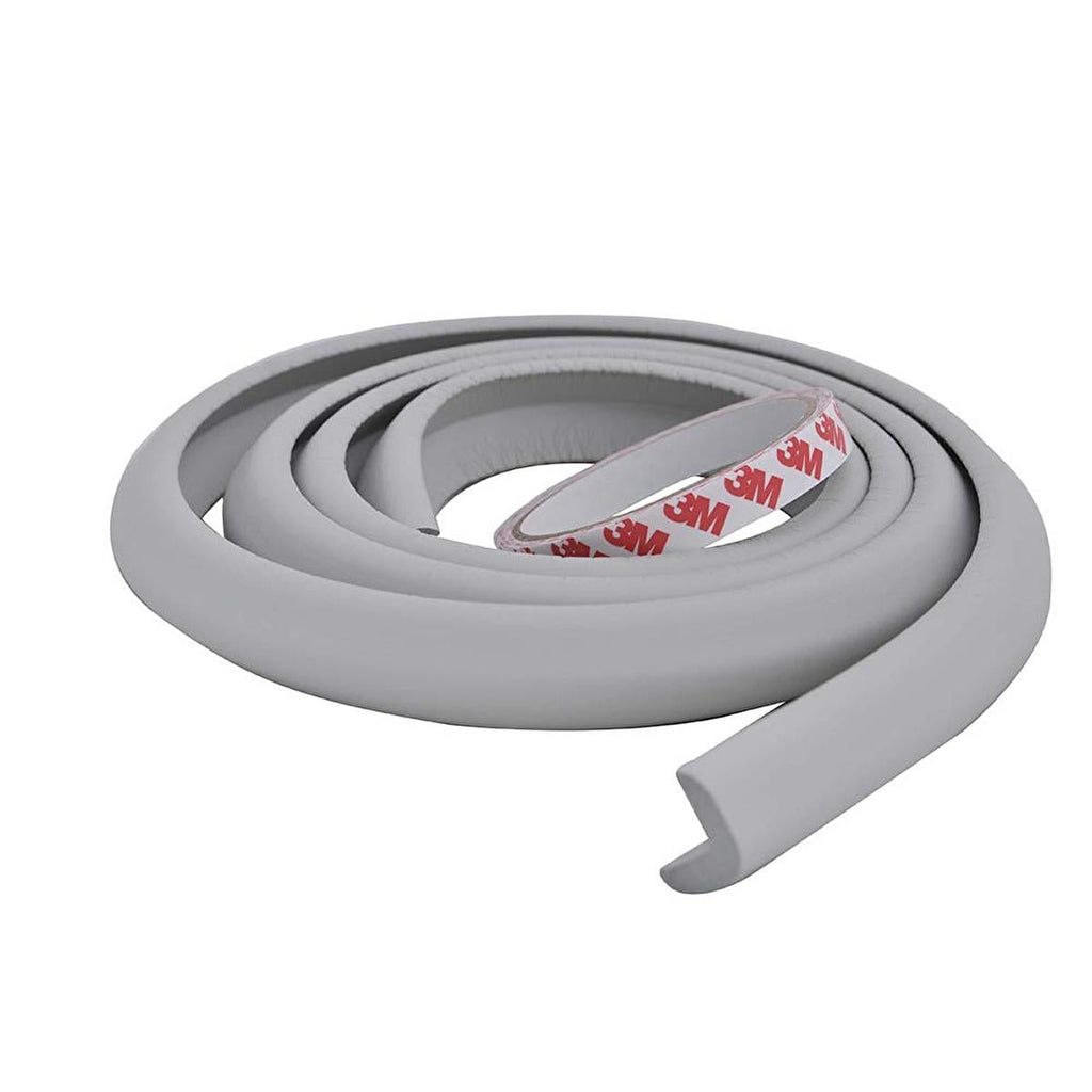 Miny Baby Corner Protector - 2 Meter Gray Rubber Edge Guard for Child Safety