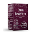 Ocean Resveratrol 200 mg - Antioxidant Dietary Supplement for Cardiovascular Health & Anti-Aging, 30 Capsules