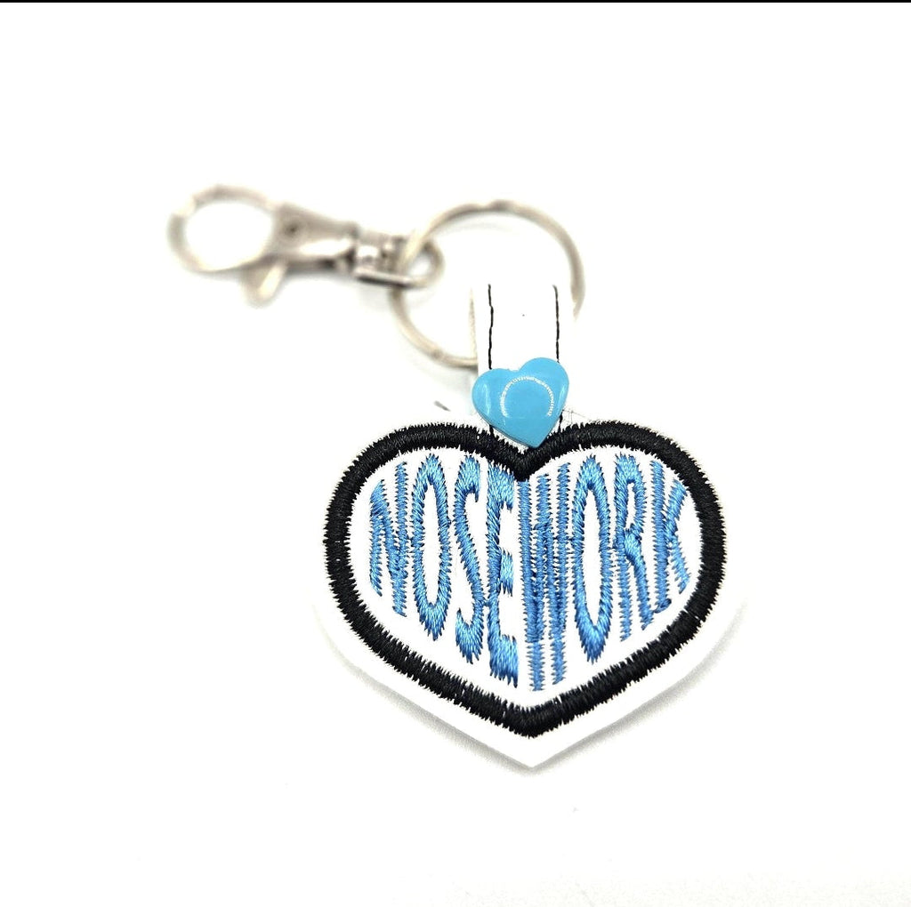 Rewarding Rover LLC Rewarding Rover LLC Nosework Keychain | Embroidered Dog Scent Work Key Fob |… — comparison shot