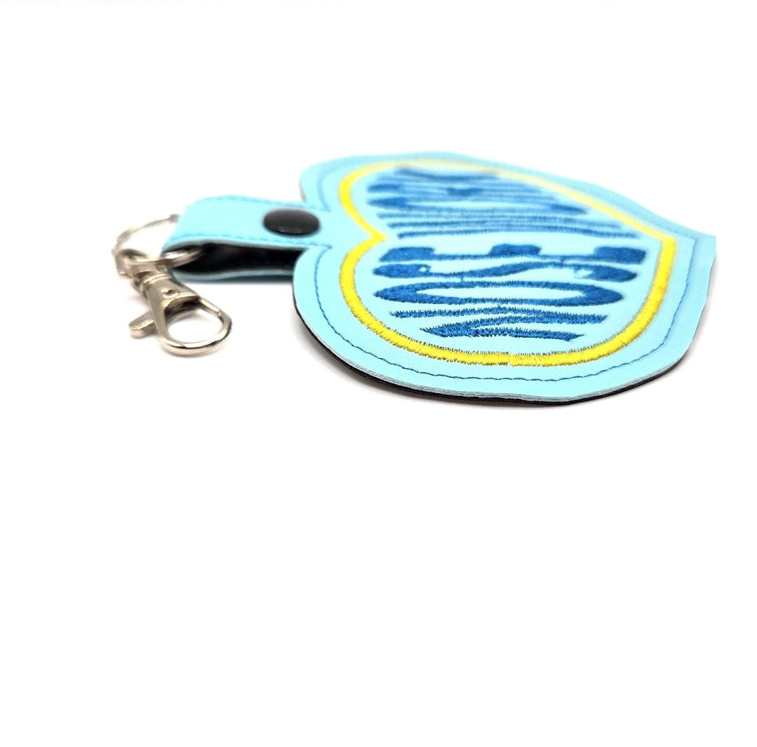 Rewarding Rover LLC Small I Love Nose Work" Keychain Fob — image 3