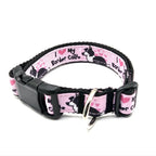 Rewarding Rover LLC I Heart My Border Collie Dog Collar – Adjustable 13 to 20 Inches – 1 Inch Wide — image 3