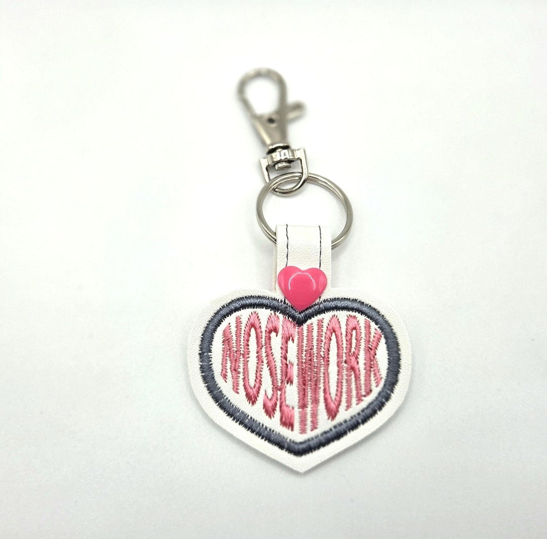 Rewarding Rover LLC Nosework Keychain | Embroidered Dog Scent Work Key Fob | K9 Handler Gift | Cute Canine Trainer Accessory | Trial Reward — image 8
