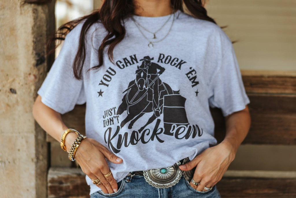 Wild Junkie Rock Em Knock Em Graphic Tee — side view