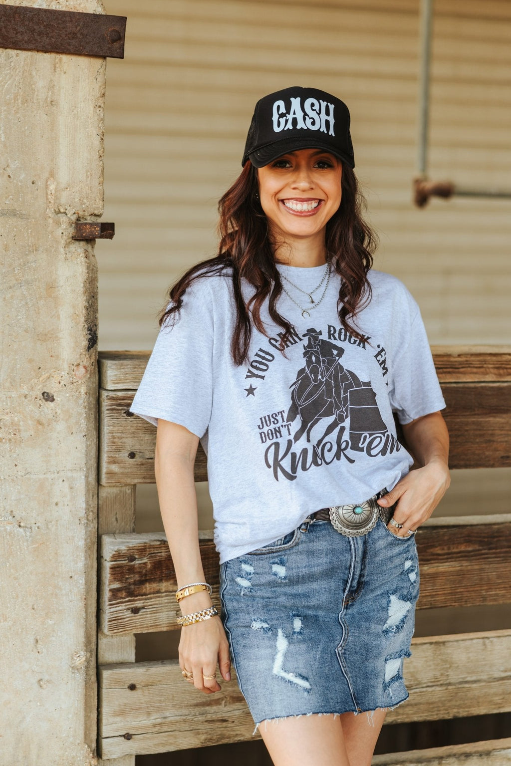 Wild Junkie Rock Em Knock Em Graphic Tee — lifestyle context