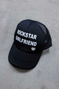 Thrash Happy Rockstar Girlfriend Trucker Hat — main product shot