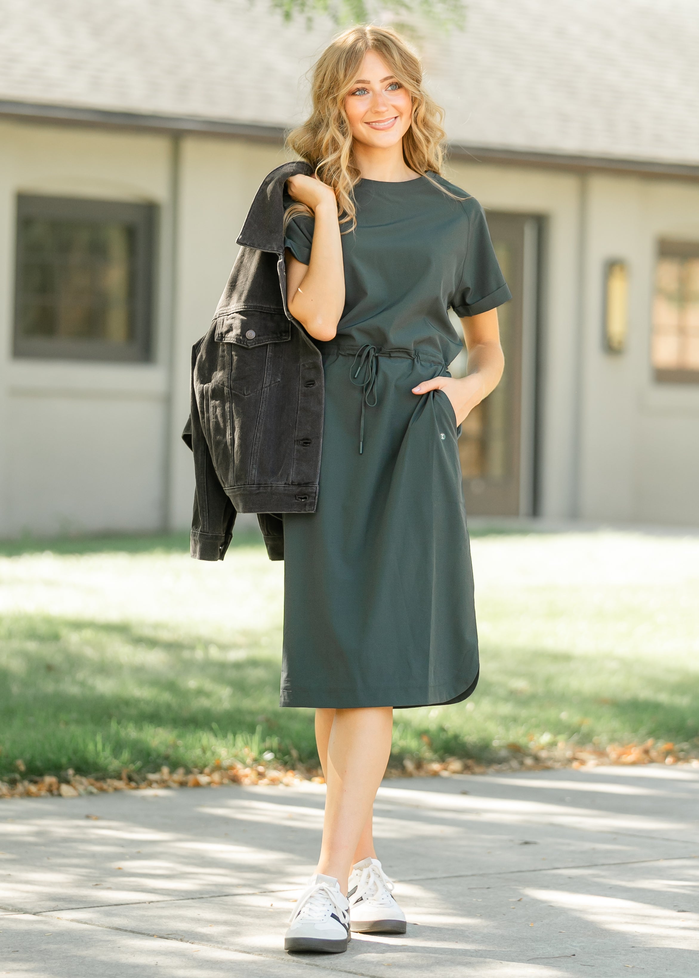 Inherit Co. Rory Athletic Midi Dress — color detail