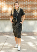 Inherit Co. Rory Athletic Midi Dress — product on model