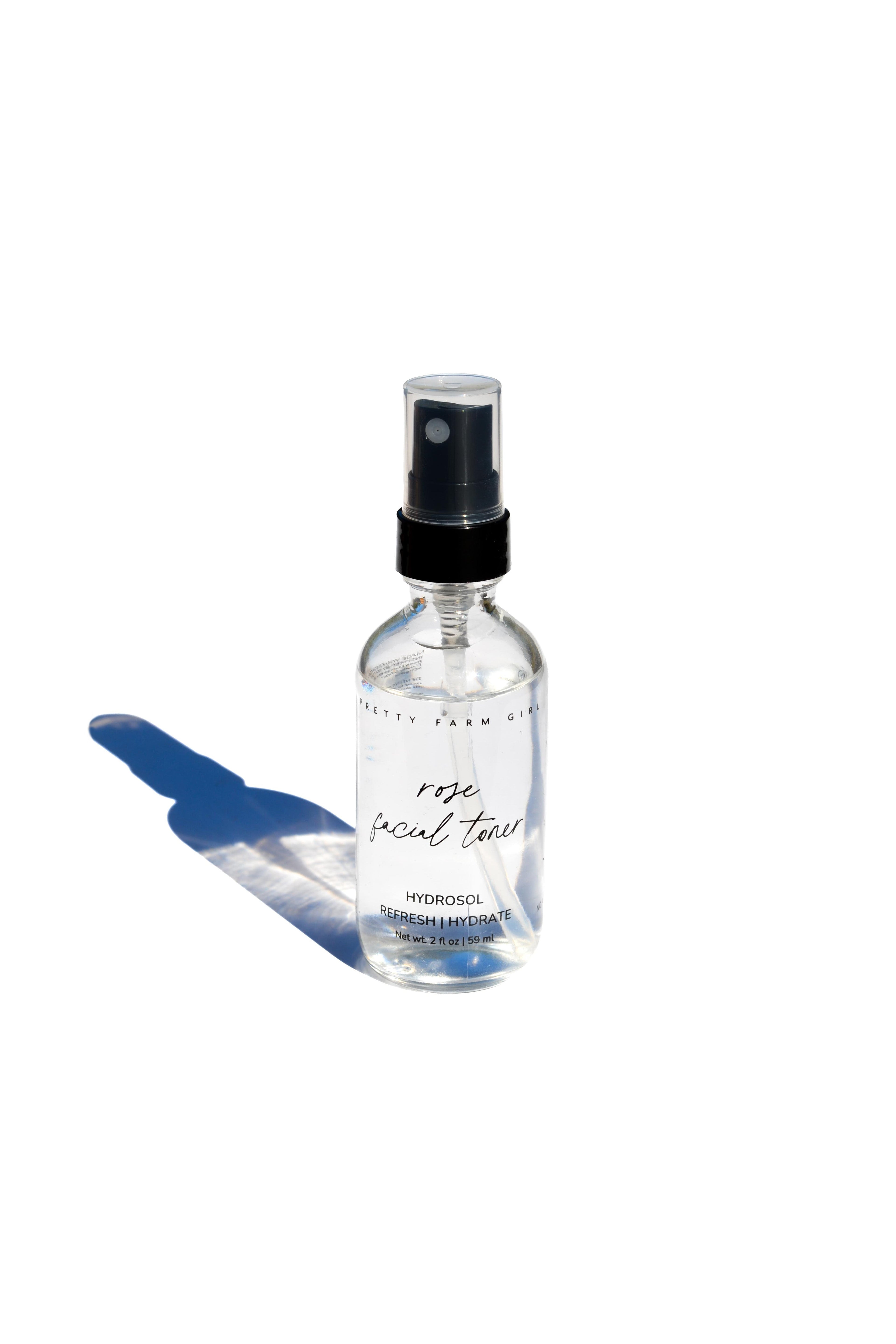 Pretty farm girl Organic Pure Rose Facial Toner — lifestyle context