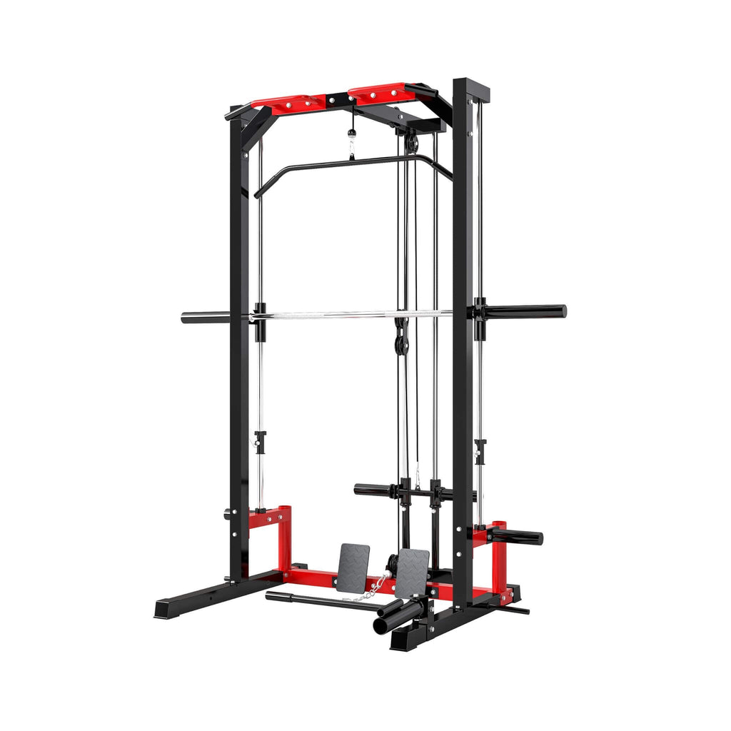 Rovix All-In-One Home Gym Squat Rack With Pull Up And Lat System (SAK95431) – SAKSBY WHOLESALE, view 8