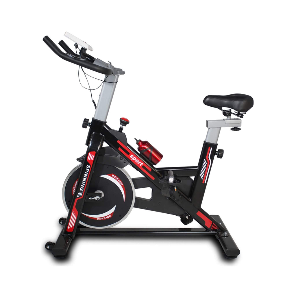 Rovix Indoor Exercise Spin Bike With Comfortable Cushioned Seat (SAK71645) – SAKSBY WHOLESALE