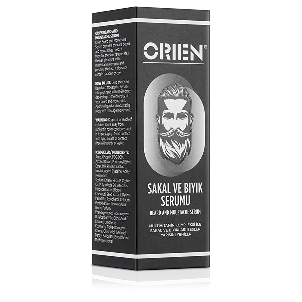 Orien Beard and Mustache Serum - Nourishing Formula for Men | 50 ml