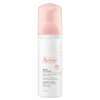 Avene Gentle Face Cleansing Foam for Normal to Combination Skin - Soothing Thermal Spring Water, 5.07 fl oz