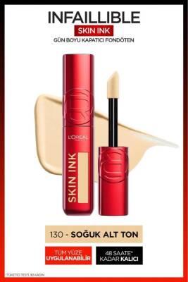 Loreal Paris Skin Ink: Full Coverage Concealing Foundation - Lightweight, Long Lasting, Blemish Hiding & Hyaluronic Acid Infused