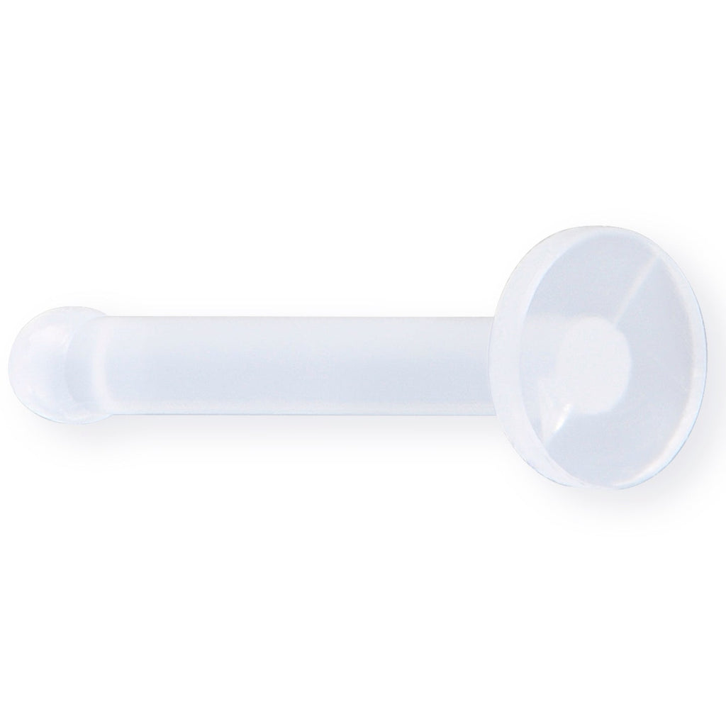 BodyCandy 20G 3/8" Pack of 2 Stainless Steel Nose Hoop Rings — side view