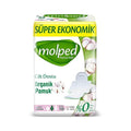 Molped Pure & Soft Long Hygienic Pads - 18 Count - Ultra Absorbent, Odor Control, Period Protection & Discreet Feminine Hygiene