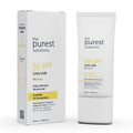 The Purest Solutions UV Protective Moisturizer SPF 50+ - Non-Greasy, Hydrating Sunscreen for Daily Use with Hyaluronic Acid & Shea Butter