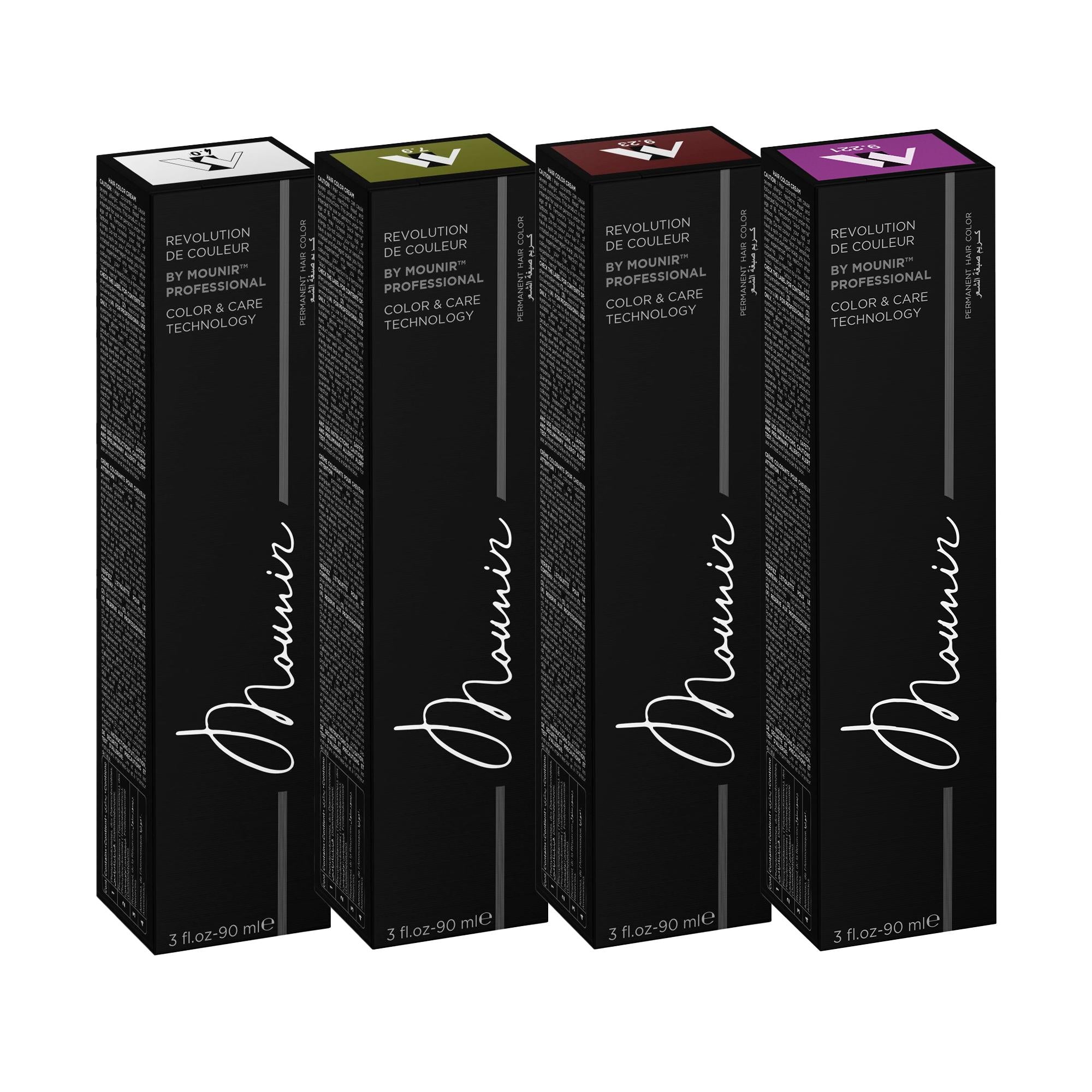 Mounir Revolution Hair Dye 90 ml - Vibrant Color, Easy Application