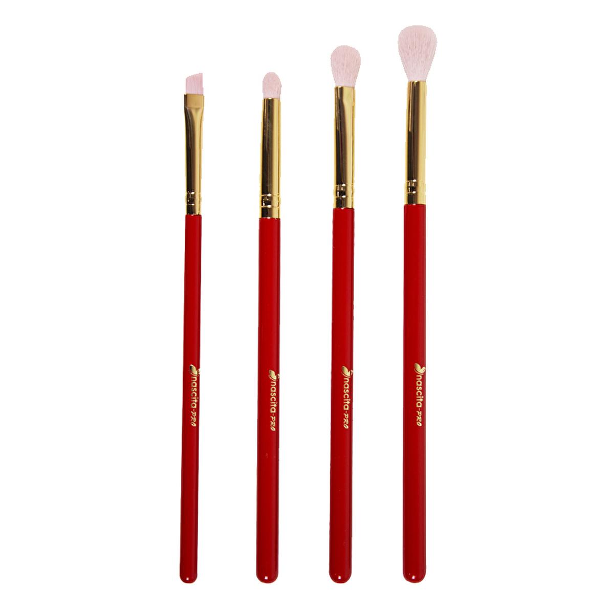 Nascita Makeup Brush Set - 4 Piece Eye Makeup Brushes for Eyeshadow & Eyeliner Application