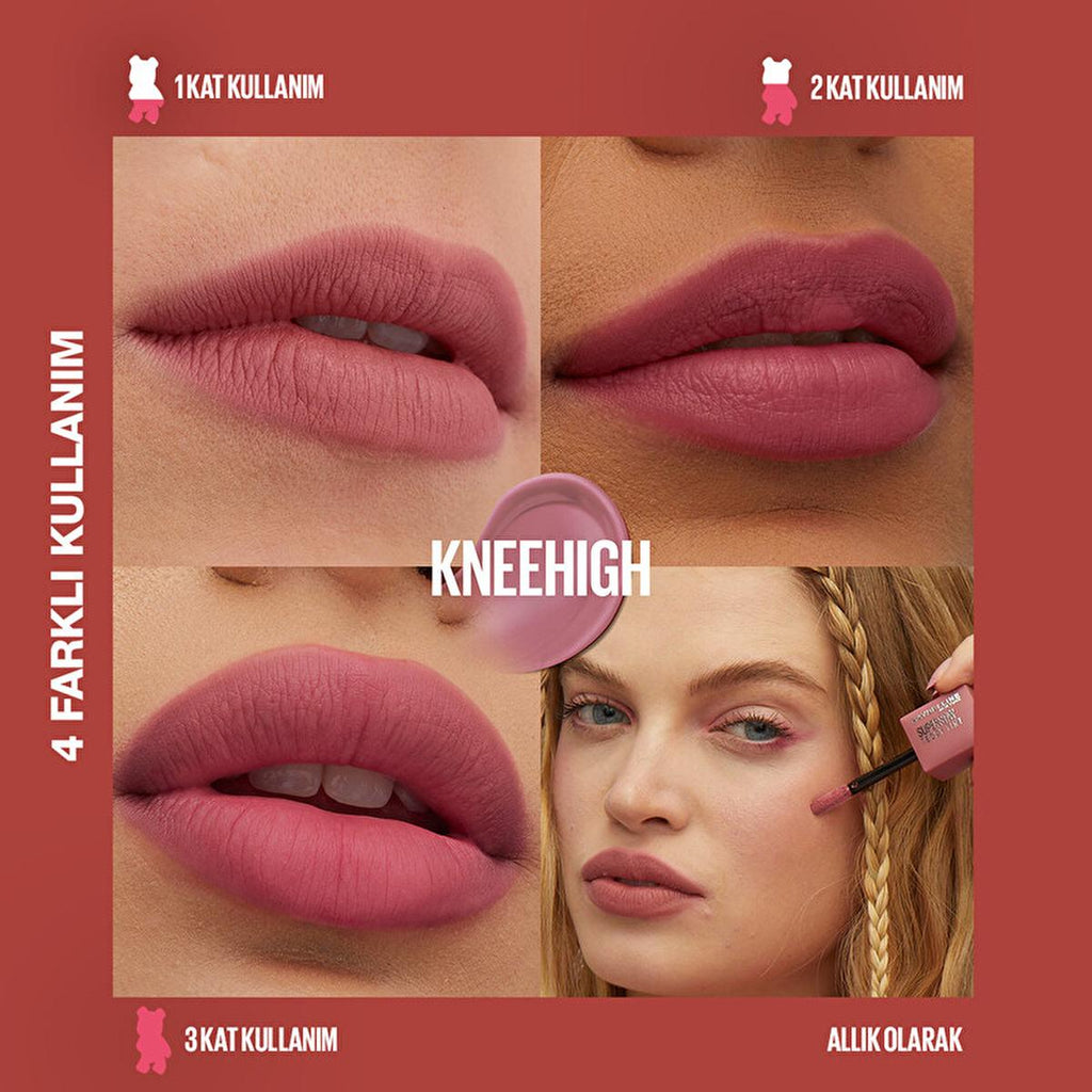 Maybelline Super Stay Teddy Tint: Long Lasting Matte Lip & Cheek Tint - Buildable Coverage, Comfortable Wear