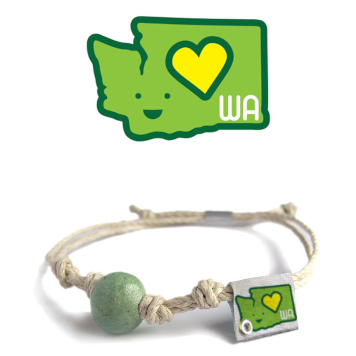 Earth Bands Washington State — main product shot
