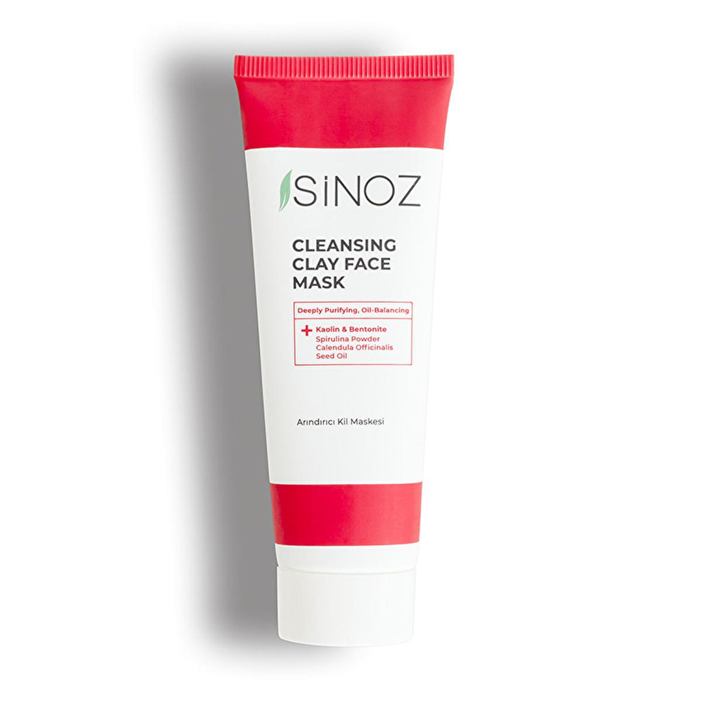 Sinoz Acne & Blackhead Purifying Facial Mask: Deep Pore Cleansing, Oil Control, and Natural Extracts for Clearer Skin