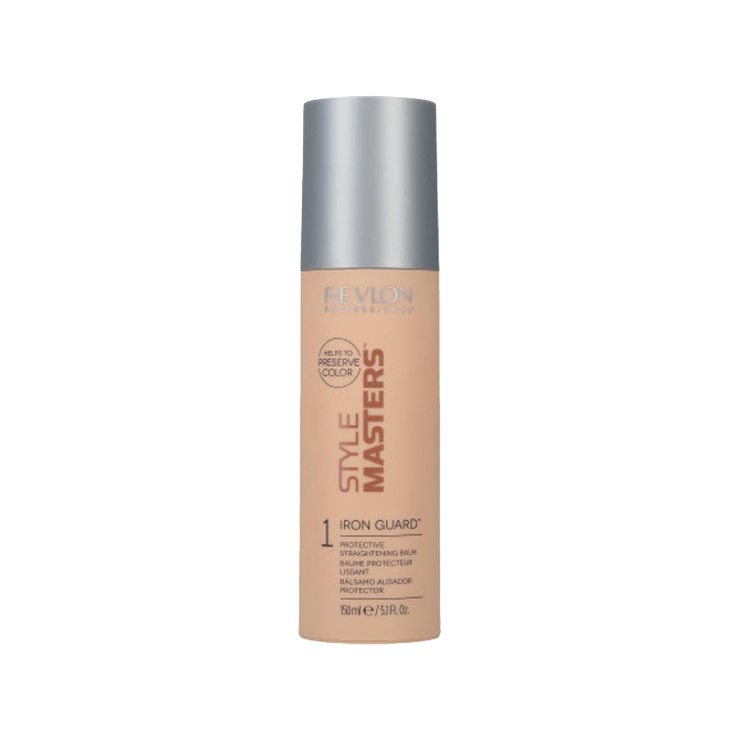 Revlon Style Masters Smooth Iron Guard Hair Smoothing Cream & Heat Protectant - 150ml