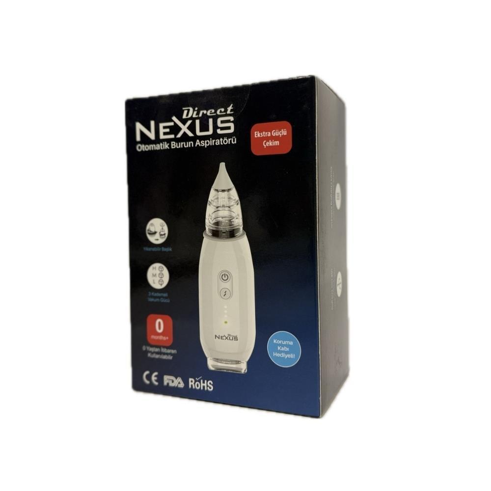 Direct Nexus Automatic Nasal Aspirator for Infants - Safe, Efficient, and Easy to Use Nasal Congestion Relief