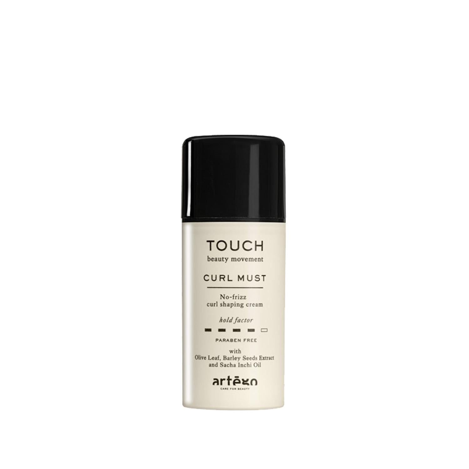 Artego Touch Curl Must Curl Defining Cream - For Enhanced Curls, 3.38 fl oz