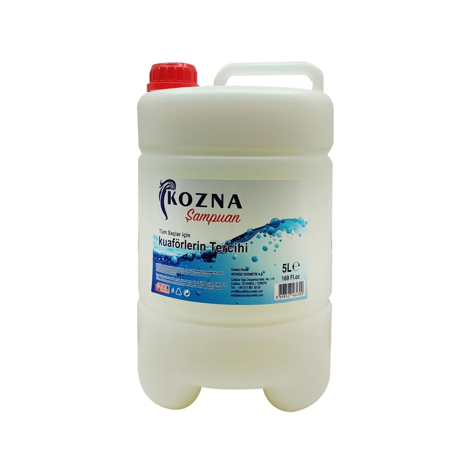 Kozna 5-Liter Bulk Shampoo for Hair Care - Cost-Effective Wholesale Solution