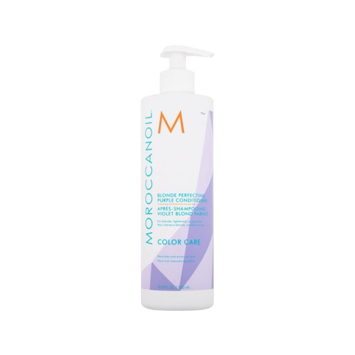 Moroccanoil Color Care Purple Shampoo & Conditioner for Blonde Hair - 500ml, Brassy Tone Corrector by Beauty Care Bag