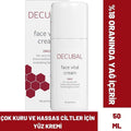 Decubal Moisturizing Face Cream for Dry & Sensitive Skin - Fragrance-Free, Natural Ingredients - 1.69 fl oz